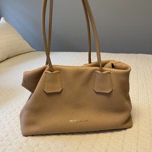 Burberry Grained Leather Shoulder Bag